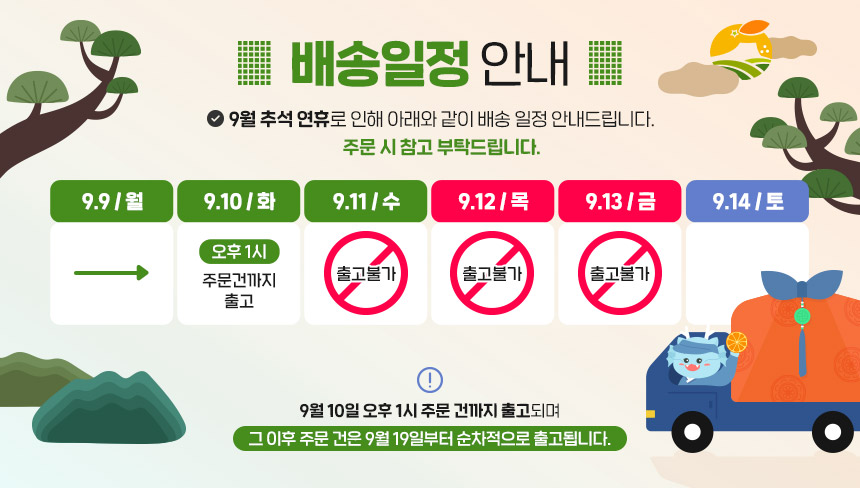 갓 따온 제주 하우스 감귤 2.5kg/4.5kg