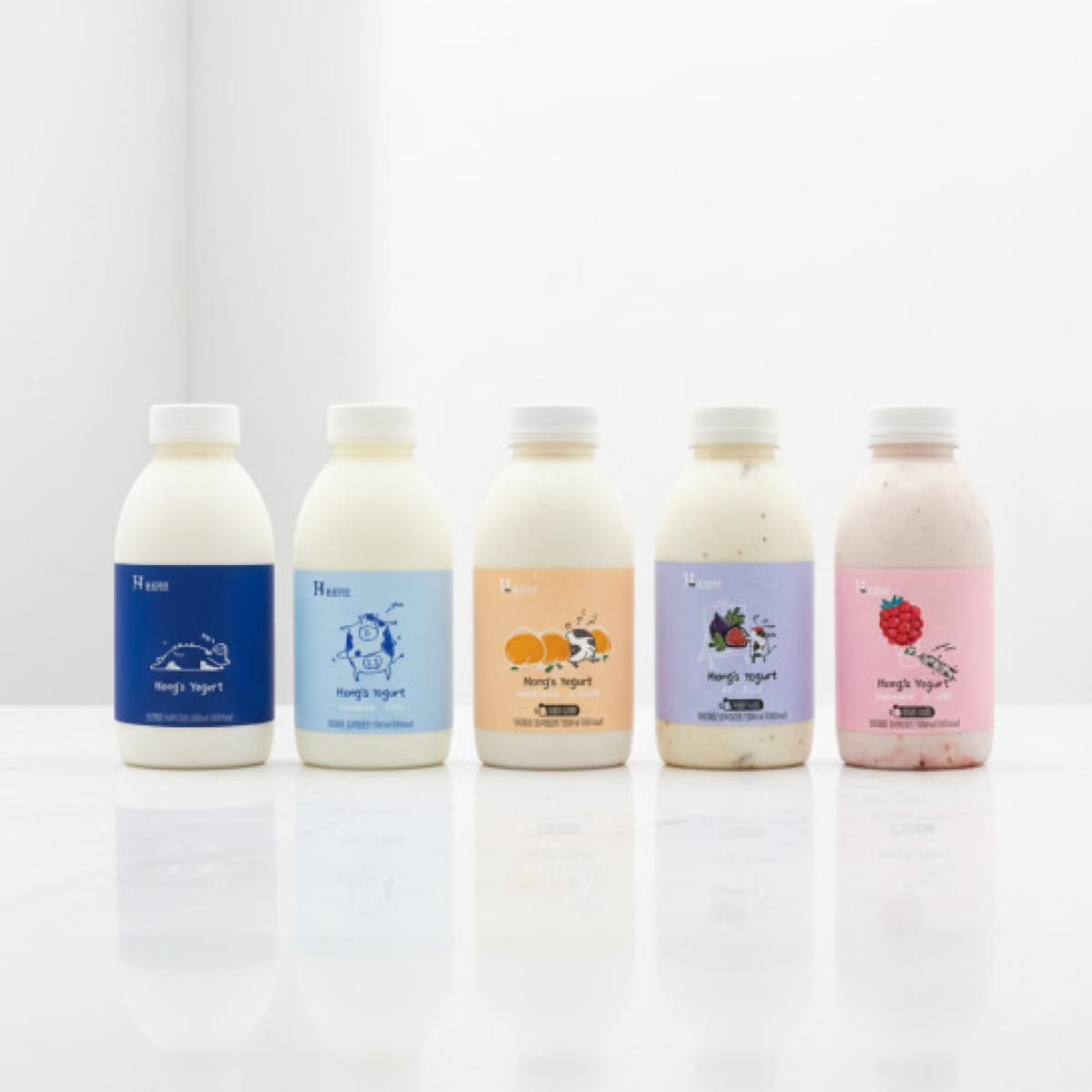 지헌목장 홍스요구르트 오리지널