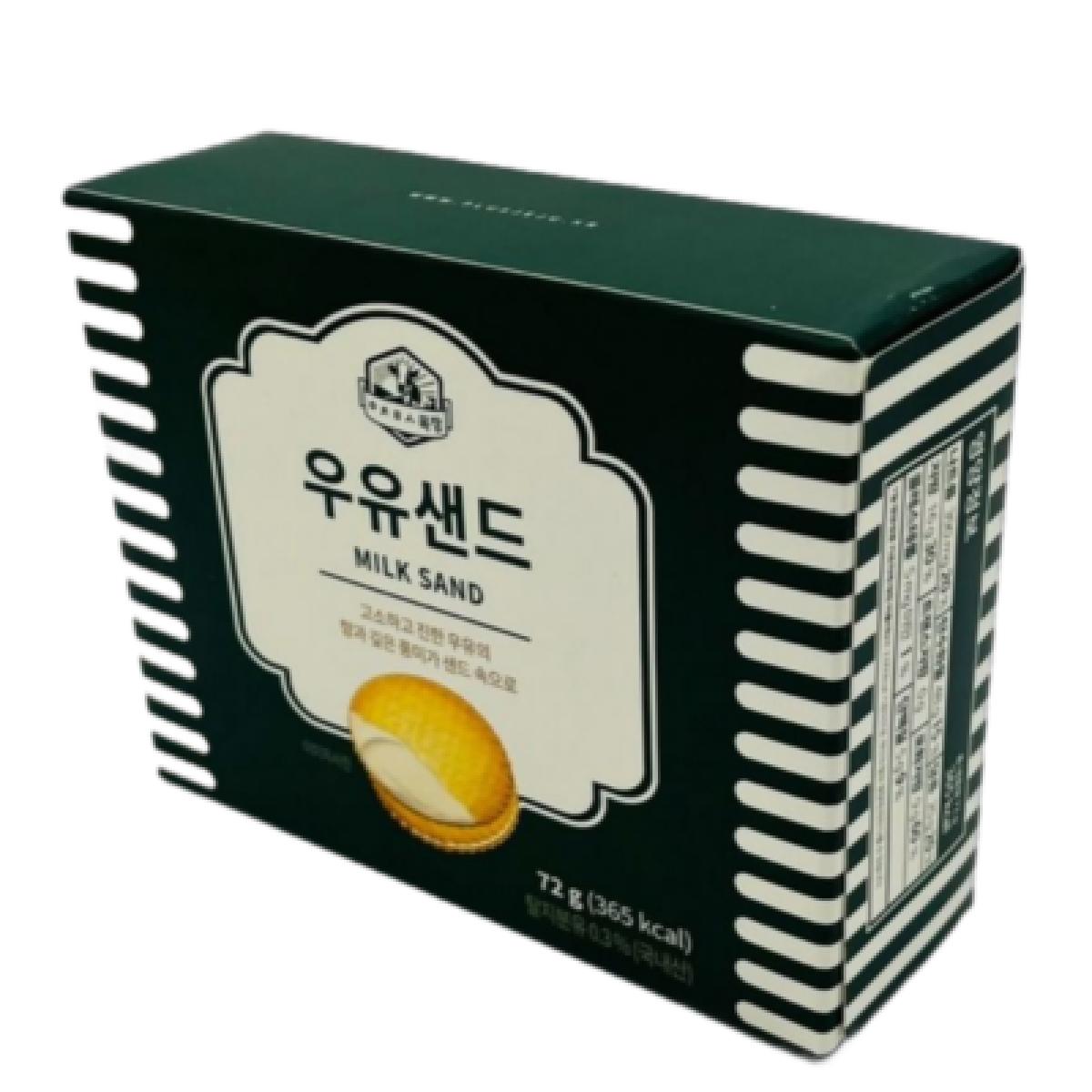 제주 ㅇㅊㅁㅅ 목장 우유샌드(소) 12개입