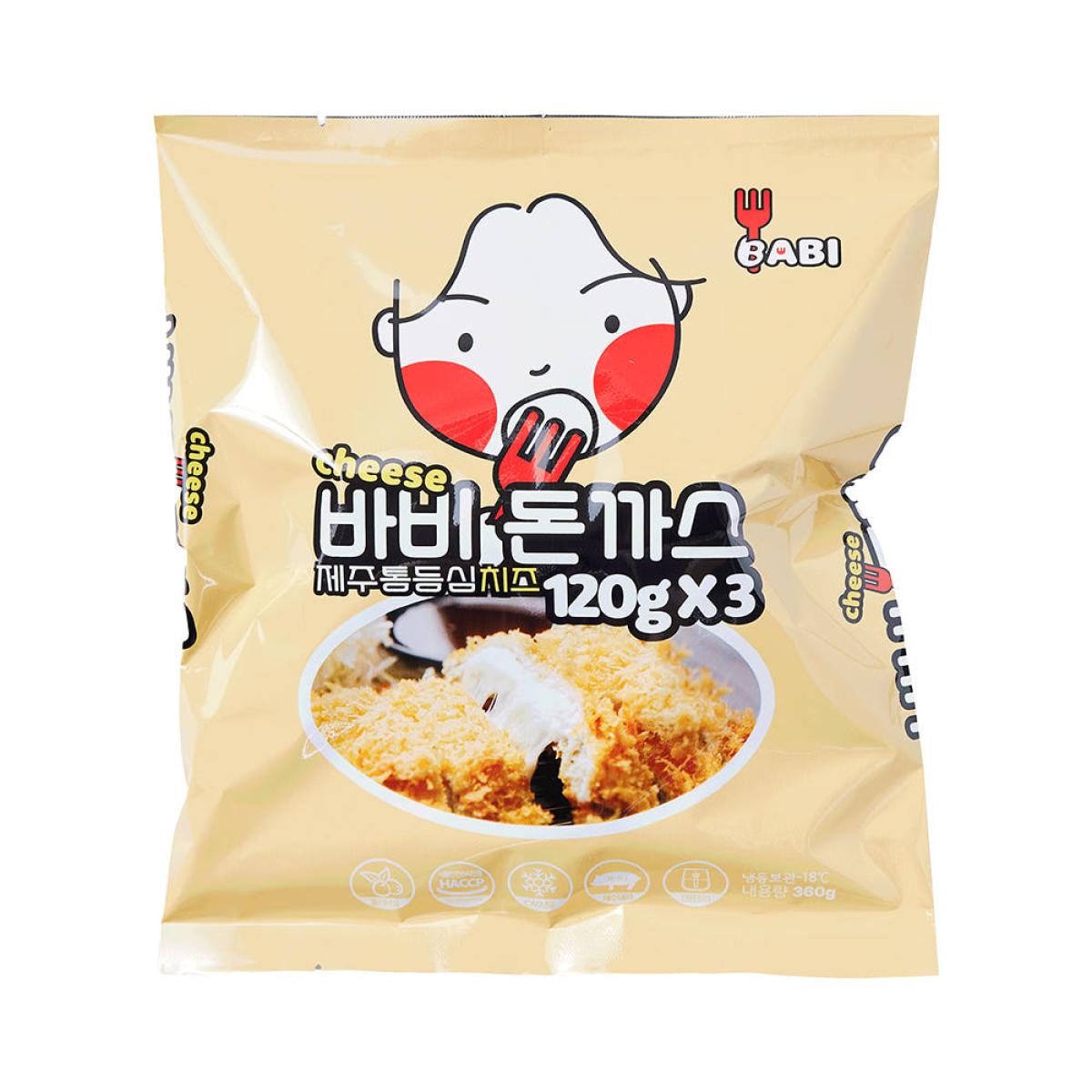 히밥 올리브유 제주돈까스 통등심 치즈 120gX3개