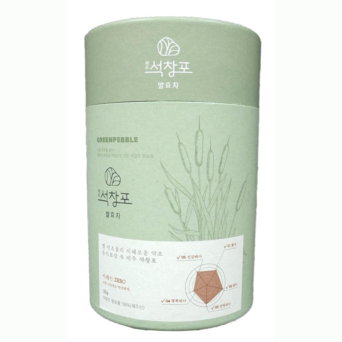 제주석창포 발효차 30g★