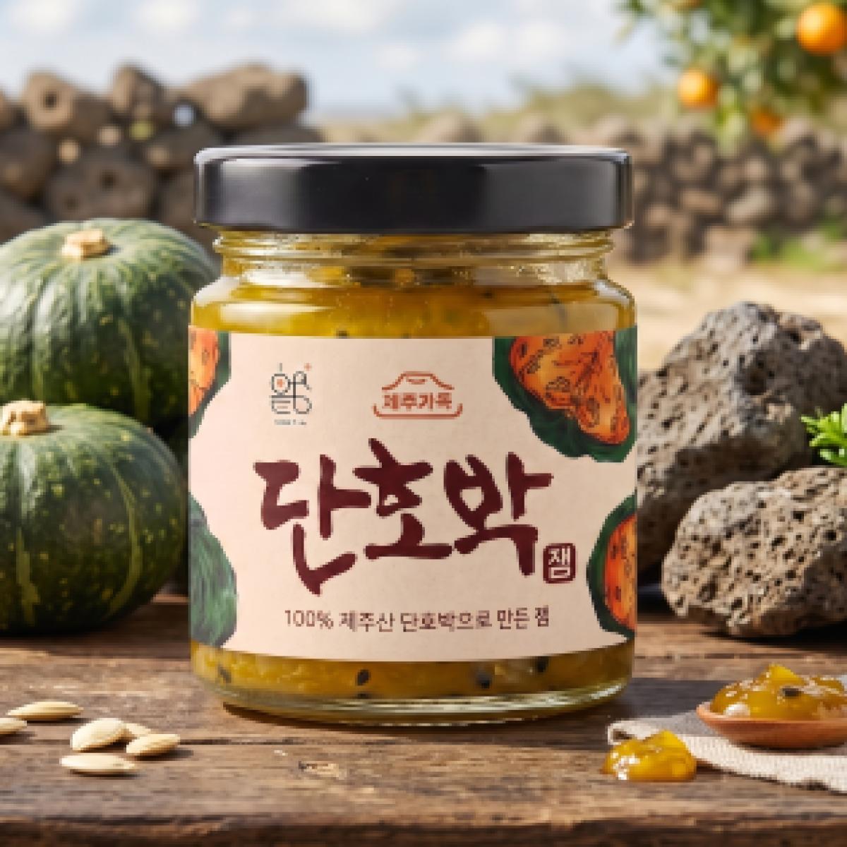 제주가득 단호박잼 300g ★