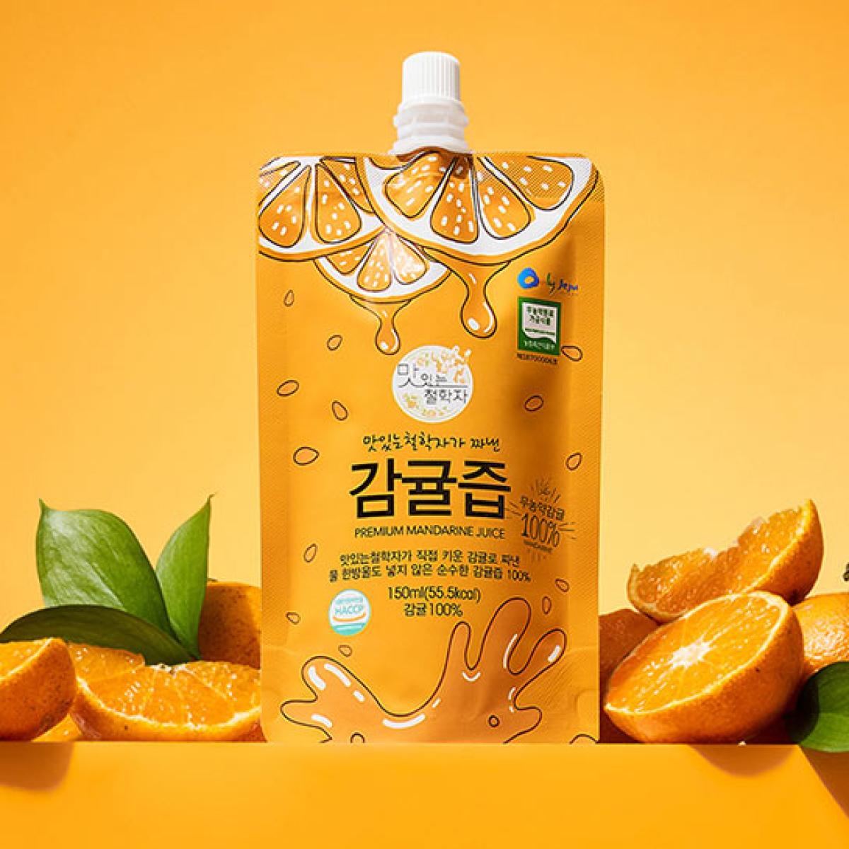 맛있는철학자 감귤즙 (무농약감귤 100%)