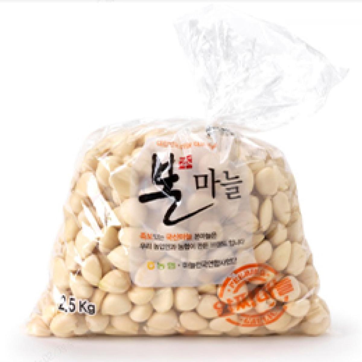 24년산 제주 깐마늘 특상품(1kg/2kg/2.5kg)