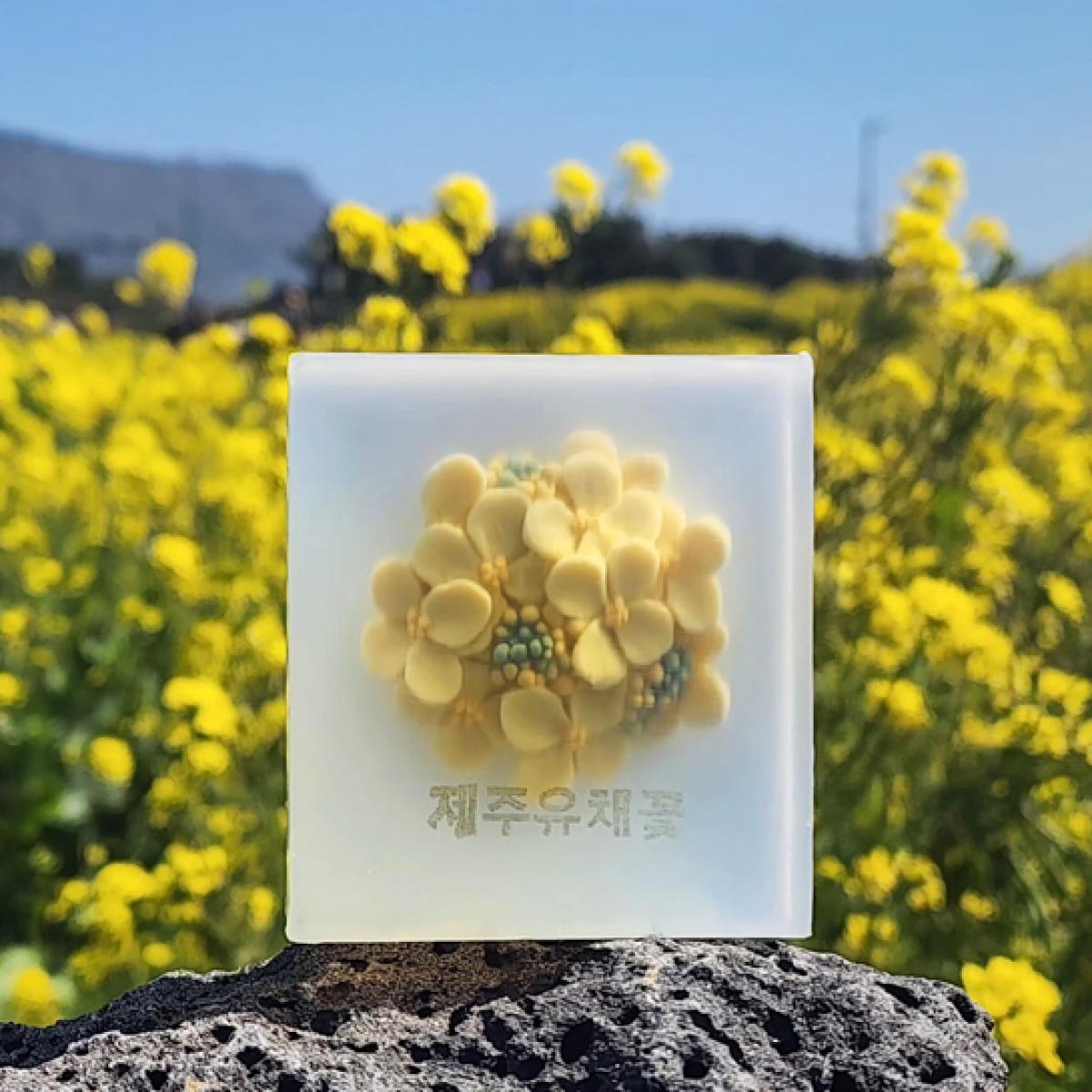 제주 유채꽃비누