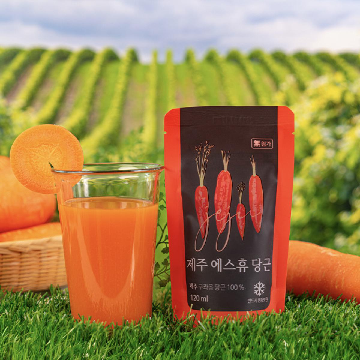 제주에스휴당근주스 120ml