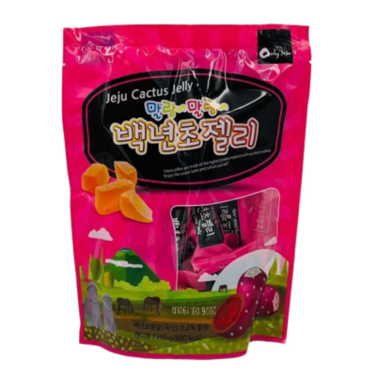 제주 말랑말랑 백년초젤리 200g 20개입