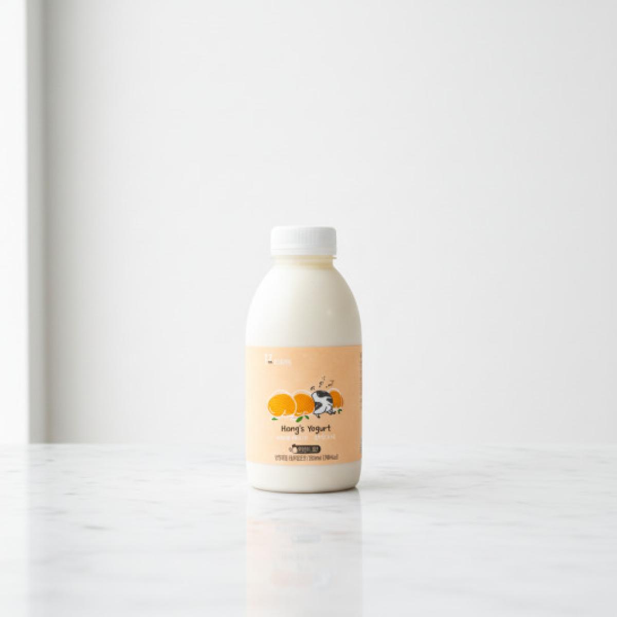 지헌목장 홍스요구르트 화이트피치