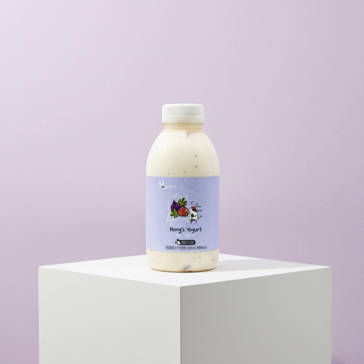 지헌목장 홍스요구르트 무화과